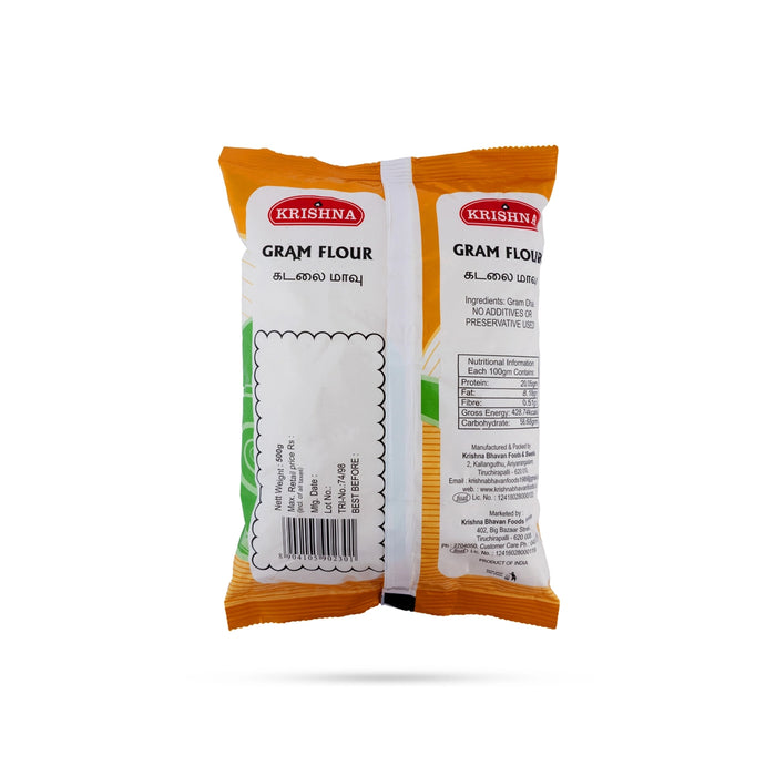 Gram Flour - 500 Gms | Gram Powder / Kadalai maavu / farine dee gramme