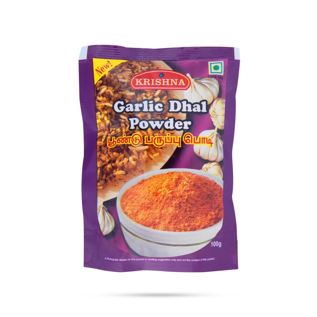 Garlic Dhal Rice Powder - 100 Gms | Dhall Rice Powder/ Parupu Podi/ Instant Mix