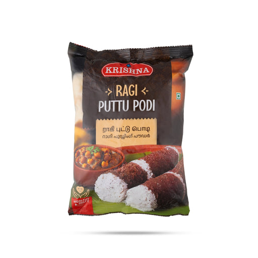 Ragi Puttu Podi - 500 Gms | Finger Millet Powder / Instant Ragi Puttu Mix/ Ragi Puttu mavvu - Instant Mixes