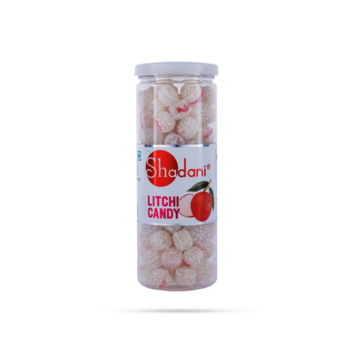 Shadani Litchi Candy- 230Gms | Fruit Candy/Litchi Toffee/ Sweet Candy/Litchi Flavour Candy For Refreshing Taste - Chocolate & Candies