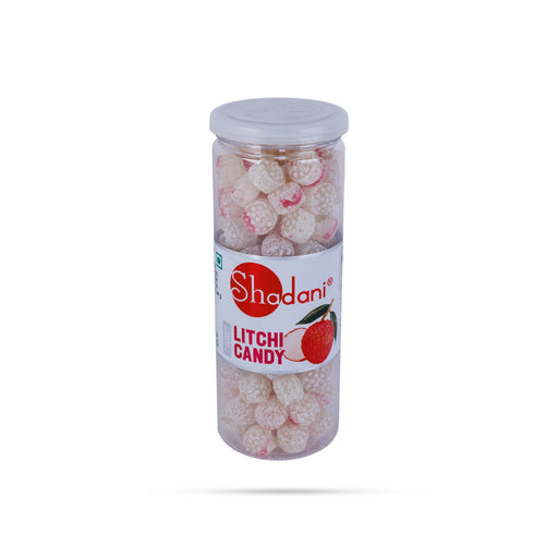 Shadani Litchi Candy- 230Gms | Fruit Candy/Litchi Toffee/ Sweet Candy/Litchi Flavour Candy For Refreshing Taste - Chocolate & Candies