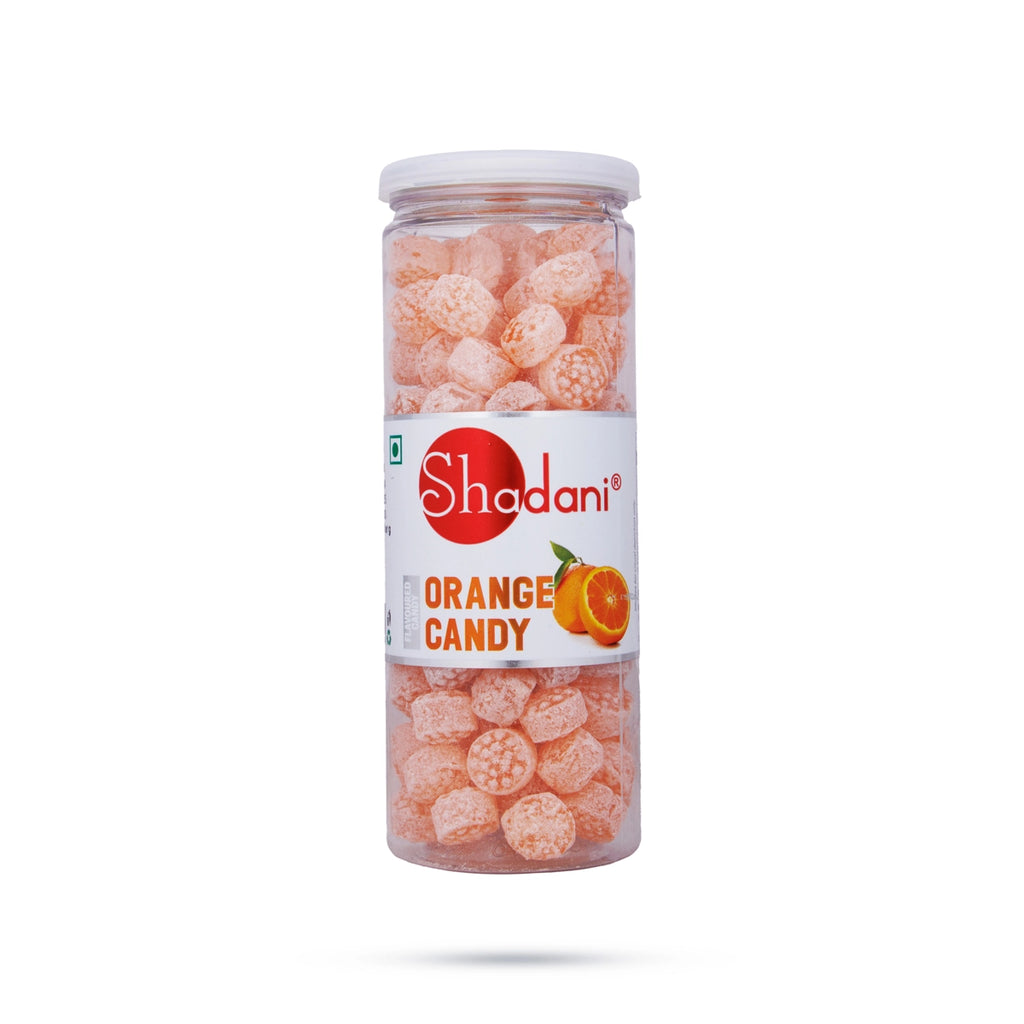 Shadani Orange Candy - 230 Gms | Orange Flavoured Candy