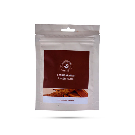 Lothirapattai Powder - 50 Gms | Lothirapattai Podi Zip Pouch/ Lodhra powder - Ayurvedic Mix