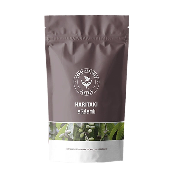 Kadukkai Powder - 50 Gms | Haritaki Powder Zip Pouch/ Kadukkai Podi - Ayurvedic Mix
