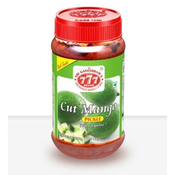 777 Cut Mango Pickle - 300 gm