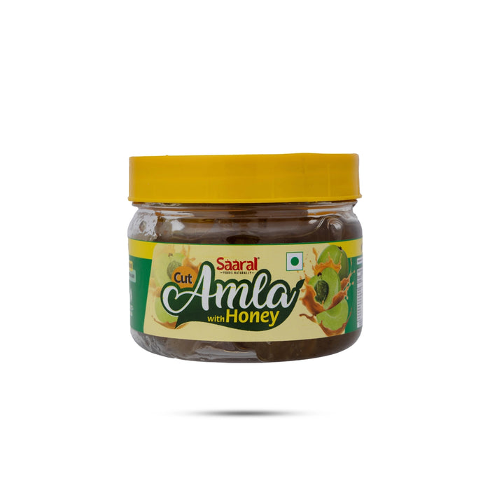 Saaral Cut Amla With Honey - 250 Gms | Amla and Honey/ Gooseberry Honey/ Honey Nellikai