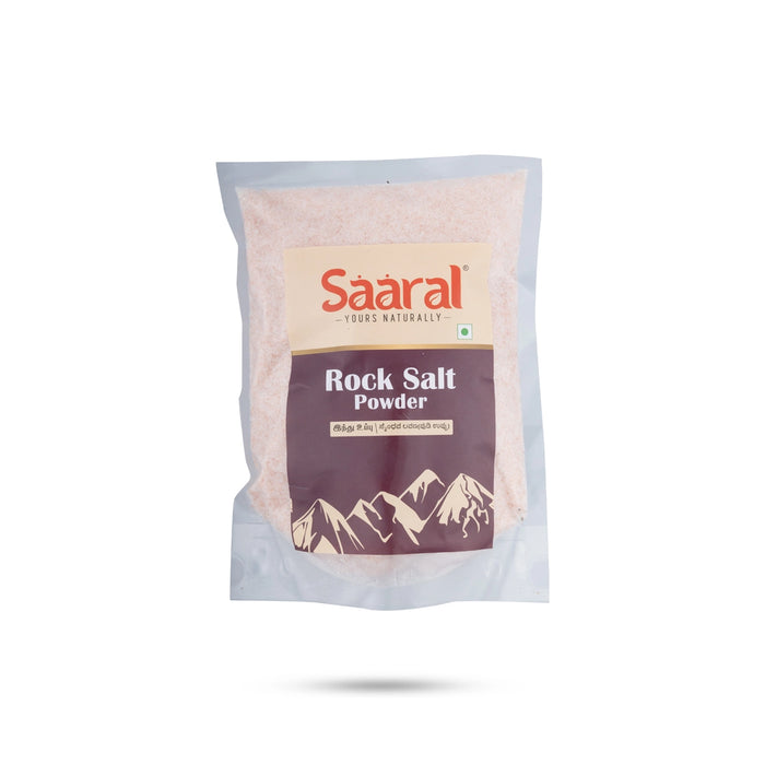 Saaral Himalayan Pink Rock Salt Powder - 500 Gms | Rock Salt Powder/ Himalayan Pink Salt Powder - Sugar & Salt & Honey
