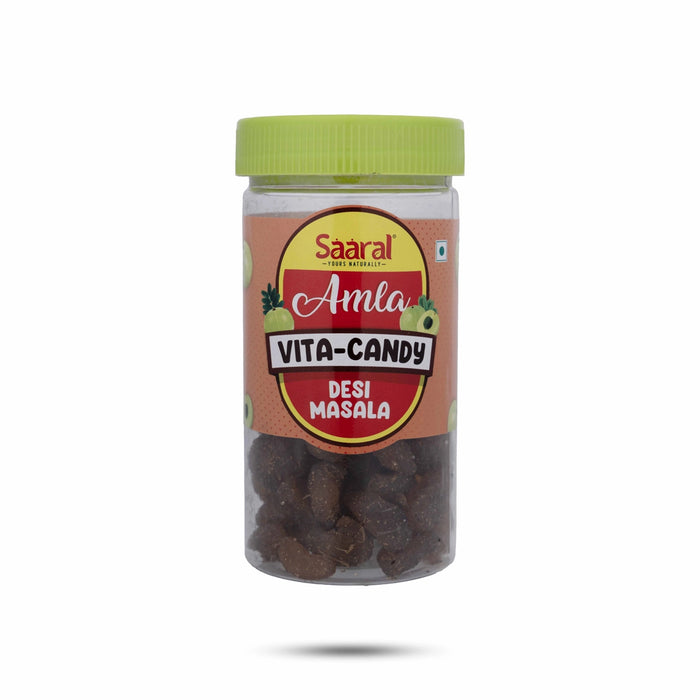 Saaral Amla Vita Candy Desi Masala - 125 Gms | Masala Amla Candy - Chocolate & Candies