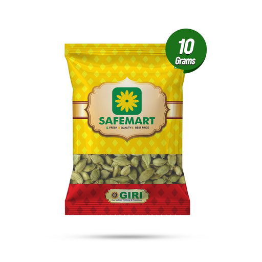 Giri Cardamom - 10 Gms | Yelakkai/ Elaichi/ Aromatic Spices For Flavoring Sweets & Traditional Indian Recipes - Spices & Herbs