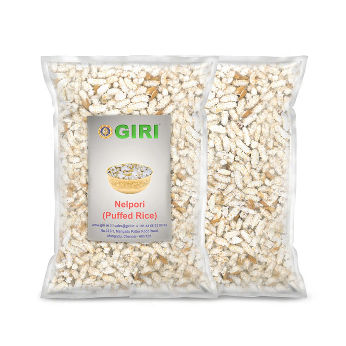 Giri Nel Pori - 100 Gms | Puffed Rice/ Mudhi/ Bhadang/ Murmura/ Kurmura for Homam