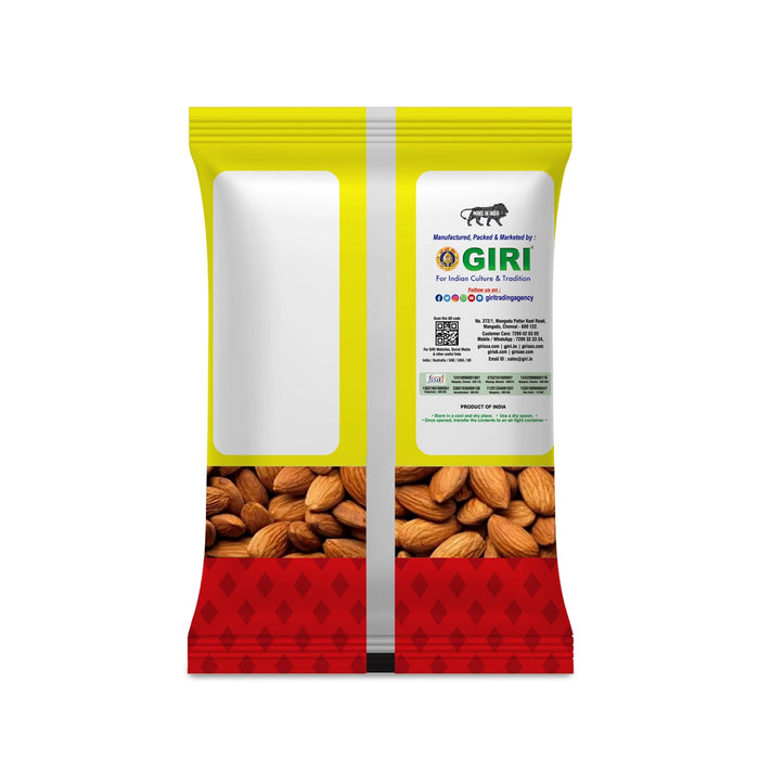 Badam - 250 Gms | Almonds / Fiber Rich Nuts / Protein Rich Healthy Snack / Almond For Desserts & smoothies - Nuts & Spices