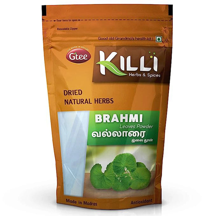 Killi Brahmi Leaves Powder - 100 Gms | Vallarai Powder/ Vallarai Podi/ Dried Natural Herbs - Ayurvedic Mix