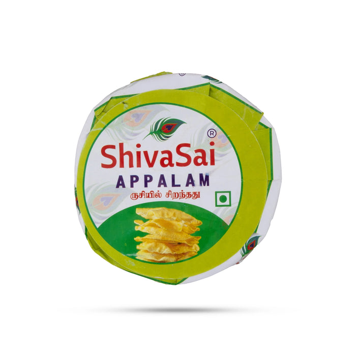 Appalam - 100 Gms | Papad/ Traditional Homemade Fryums for Home - Papad & Vadam