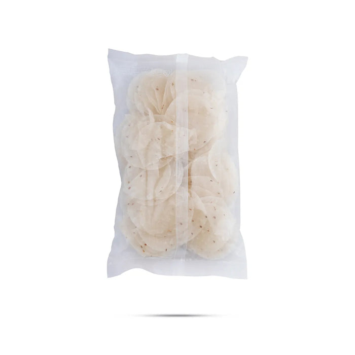 Shiva Sai Ajwain Papad - 100 Gms | Ajwain Flavour Appalam / Crispy Papadam For Snacks