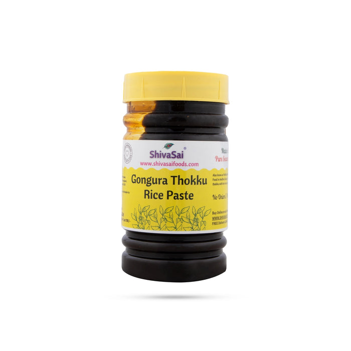 Gongura Thokku Rice Paste - 200 Gms | Instant Mix/ Gongura Paste - Instant Mixes