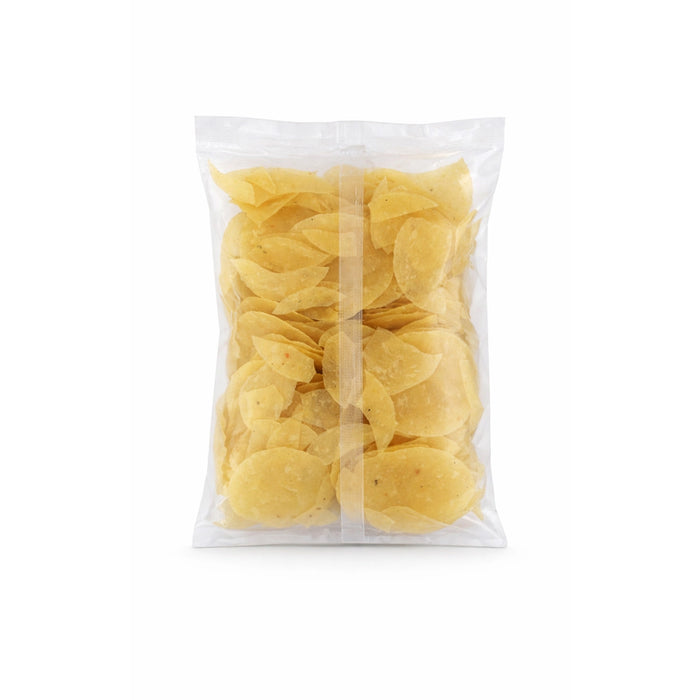 Garlic Pappad - 100 Gms | Ready To Fry Appalam / Crispy Fryums For Snack And Meal Side Dish