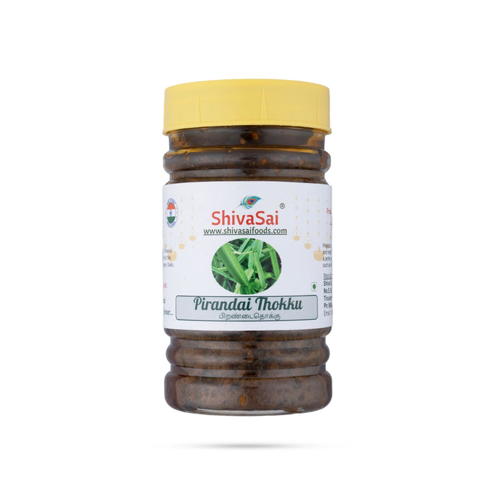 Pirandai Thokku - 200 Gms | Instant Rice Mix/ Instant Rice Paste/ Instant Mix - Instant Mixes