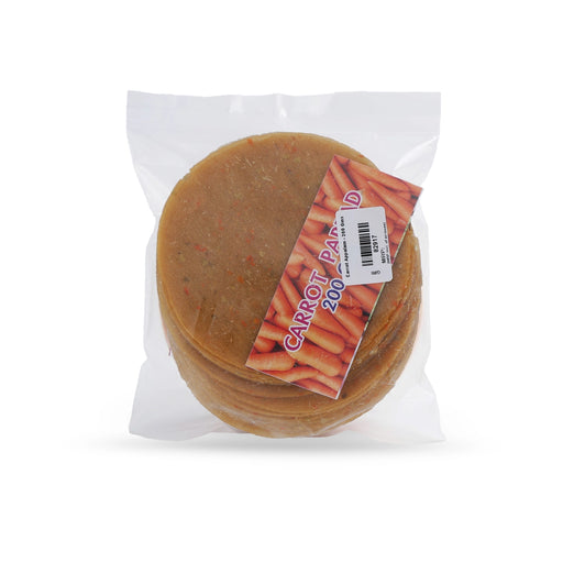 Carrot Papad - 200 Gms | Carrot Appalam/ Pappad / Crispy Fryums For Snack Lovers & Meal Side Dish - Papad & Vadam