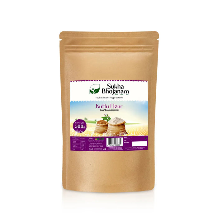 Kuttu Flour - 500 Gms | Neli Godhumai Mavvu /Buck Wheat Flour/ Godhumai Mavvu / Multi Millet Mix/ Instant Mix - Rice & Flours