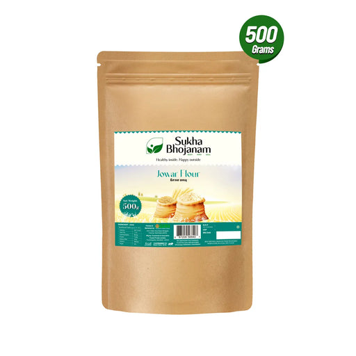 Jowar Flour - 500 Gms | Cholam Maavu | Sorghum Flour / Cholam Flour / Millet Flour - Rice & Flours