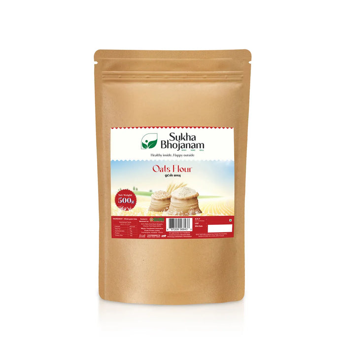 Oats Flour - 500 Gms | Oats Mavvu / Instant Mix / Oats Grain Powder / Millet Mix