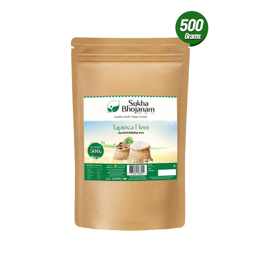 Tapioca Flour - 500 Gms | MaravalliKizhangu Mavvu / Kallidaikurichi Kizhangu Mavvu / Maracheeni Powder - Rice & Flours