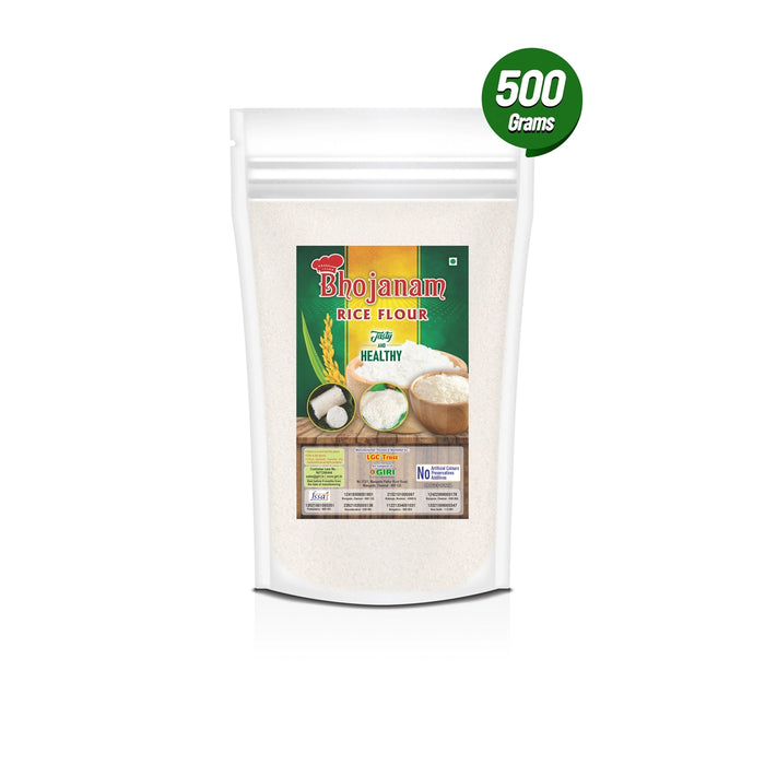 Giri Rice Flour - 500 Gms | Bhojanam Arisi Maavu/ Rice Atta/ Tasty And Healthy Rice Powder - Rice & Flours