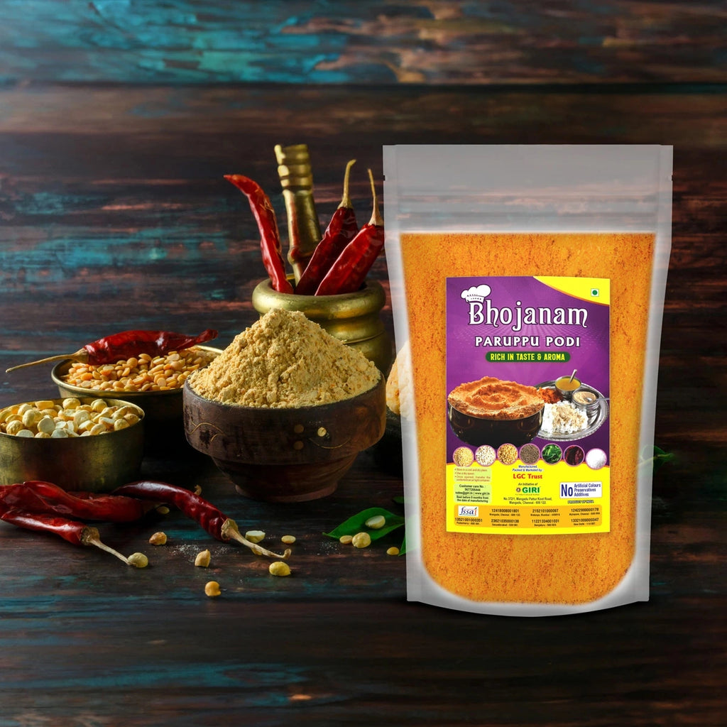 Paruppu Podi - 200 Gms | Dhall Powder/ Homemade Dal Powder