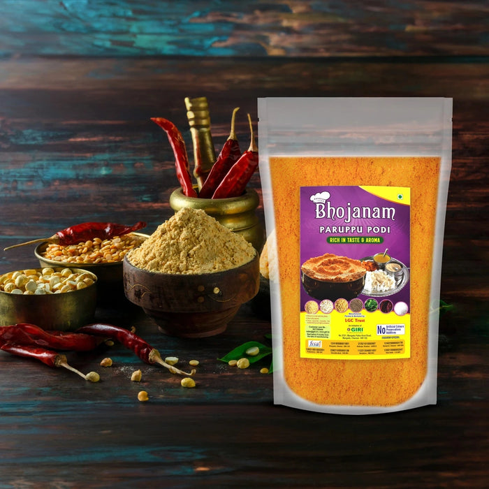 Paruppu Podi - 250 Gms | Dhall Powder/ Homemade Dal Powder - Instant Mixes
