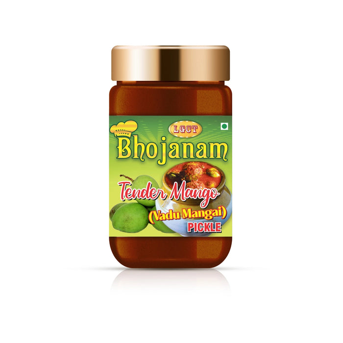 Giri Tender Mango Pickle - 250 Gms | Bhojanam Vadu Mango Achar/ Traditional Pickle/ Vadu Mango Oorugai - Pickles & Chutneys