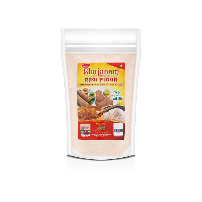 Giri Ragi Flour - 500 Gms | Bhojanam Ragi Atta/ Tasty And Healthy Ragi Powder/ Finger Millet Flour - Rice & Flours