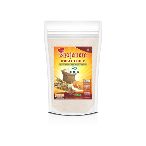 Giri Wheat Flour - 1 Kgs | Bhojanam Wheat Atta Flour/ Tasty And Healthy Wheat Grain Flour - Rice & Flours