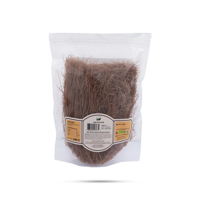 Ragi Vermicelli - 180 Gms | Sukha Bhojanam / Finger Millet / No Maida / Kezhvaragu Semiya For Healthy Cooking