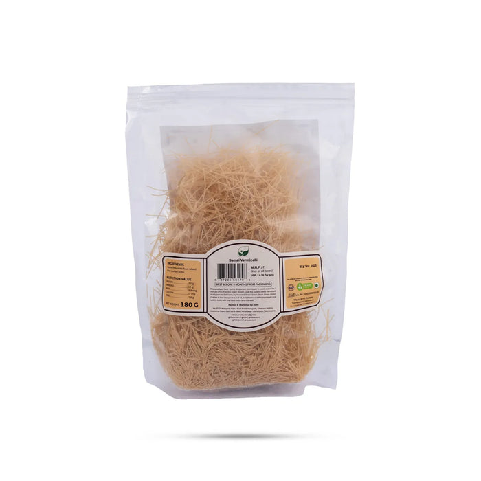 Samai Vermicelli - 180 Gms | Sukha Bhojanam / Little Millet / No Maida / Kutki Semiya For Nutritious Home Cooking