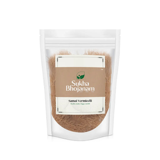Samai Vermicelli - 180 Gms | Sukha Bhojanam / Little Millet / No Maida / Kutki Semiya For Nutritious Home Cooking - Instant Mixes