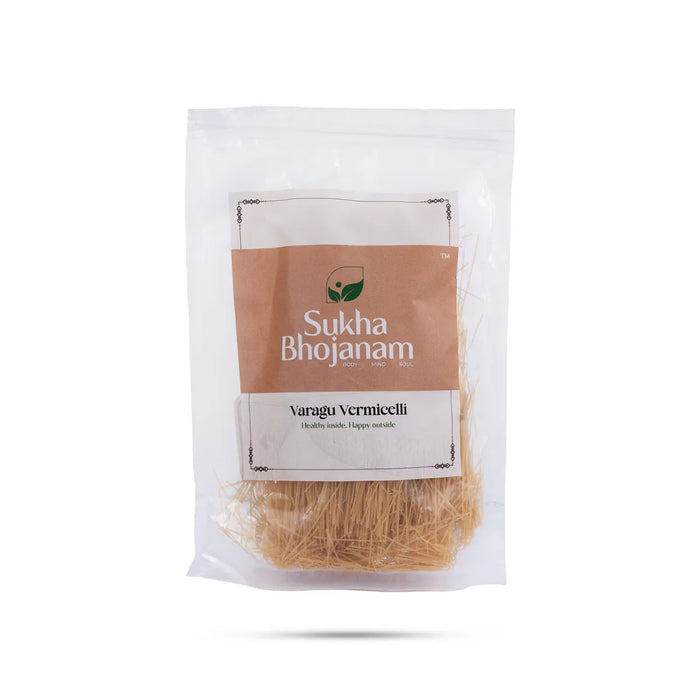 Varagu Vermicelli - 180 Gms | Sukha Bhojanam / Kodo Millet / No Maida / Kodra Semiya For Daily Healthy Meals