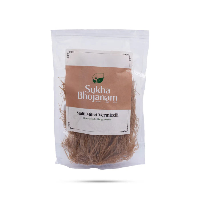 Multi Millet Vermicelli - 180 Gms | Sukha Bhojanam / Mixed Millet Semiya / No Maida / For Quick And Tasty Meals