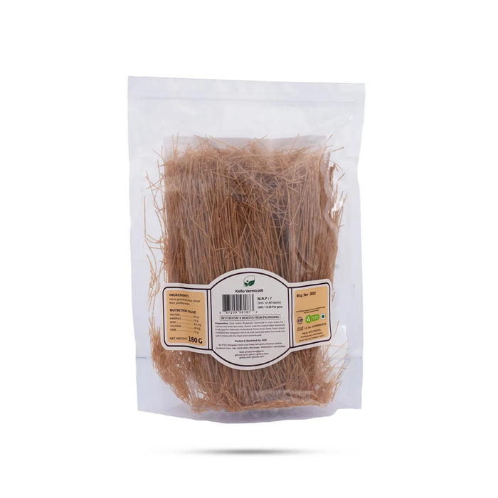 Kollu Vermicelli - 180 Gms | Sukha Bhojanam / Horse Gram / No Maida / For Nutritious Cooking