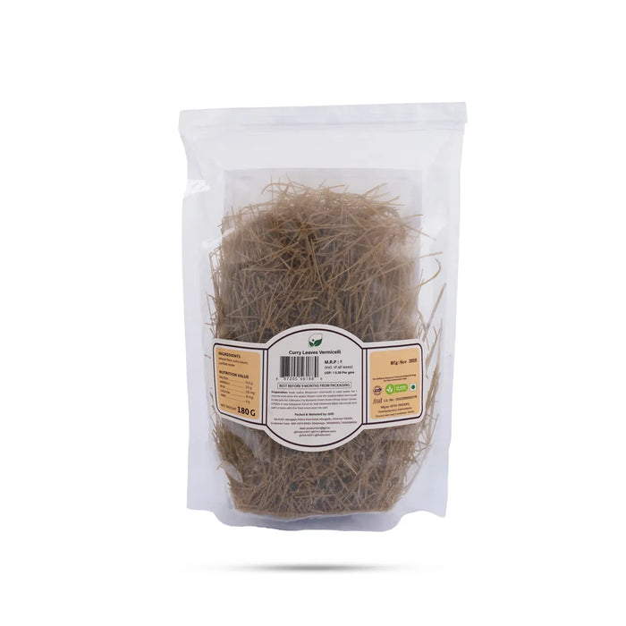 Curry Leaves Vermicelli - 180 Gms | Sukha Bhojanam / No Maida / Karuveppilai Semiya For Healthy Daily Meals