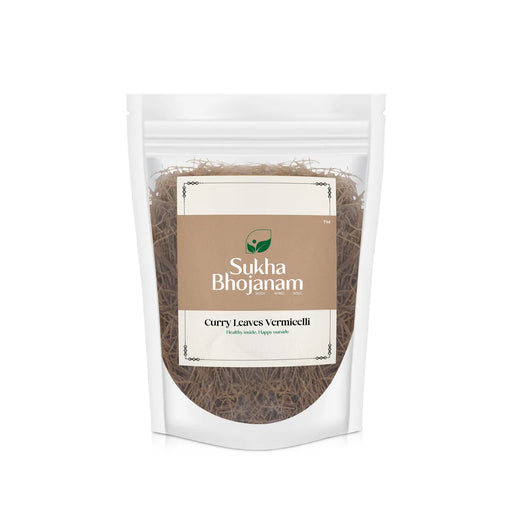 Curry Leaves Vermicelli - 180 Gms | Sukha Bhojanam / No Maida / Karuveppilai Semiya For Healthy Daily Meals - Instant Mixes