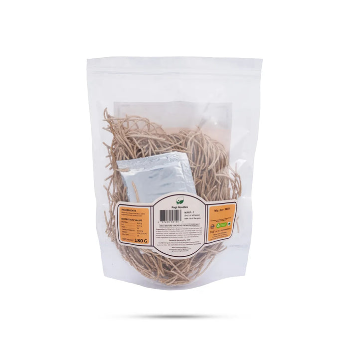 Ragi Noodles - 180 Gms | Sukha Bhojanam / Finger Millet / No Maida / Kezhvaragu Noodles For Healthy Daily Meals