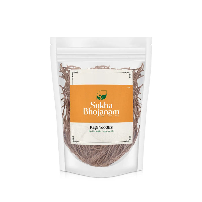 Ragi Noodles - 180 Gms | Sukha Bhojanam / Finger Millet / No Maida / Kezhvaragu Noodles For Healthy Daily Meals - Instant Mixes