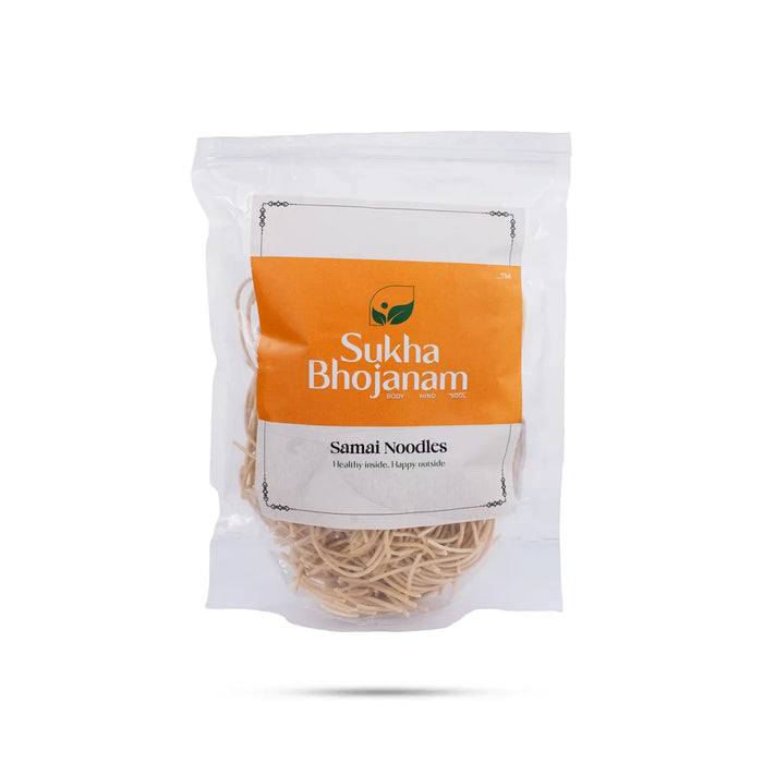 Samai Noodles - 180 Gms | Sukha Bhojanam / Little Millet / No Maida / Kutki Noodles For Healthy Home Cooking