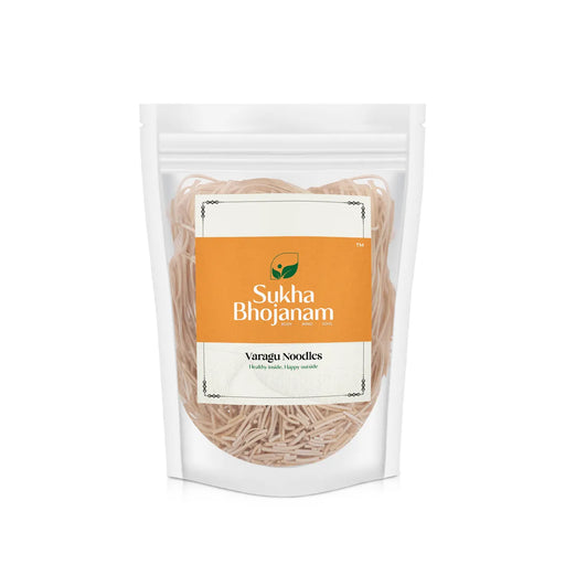 Varagu Noodles - 180 Gms | Sukha Bhojanam / Kodo Millet / No Maida / Kodra Noodles For Healthy Daily Meals - Instant Mixes