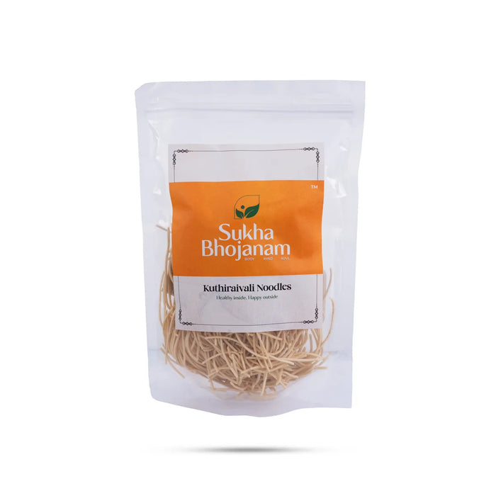 Kuthiraivali Noodles - 180 Gms | Sukha Bhojanam / Barnyard Millet / No Maida / Sanwa Noodles For Healthy Recipes