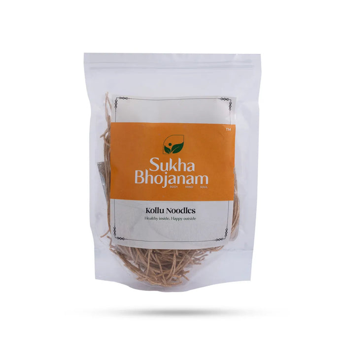 Kollu Noodles - 180 Gms | Sukha Bhojanam / Horse Gram / No Maida / Noodles For Nutritious Daily Meals