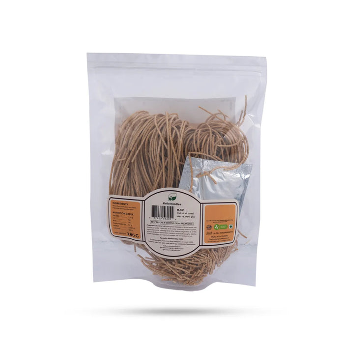 Kollu Noodles - 180 Gms | Sukha Bhojanam / Horse Gram / No Maida / Noodles For Nutritious Daily Meals