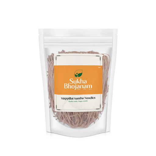 Mapillai Samba Noodles - 180 Gms | Sukha Bhojanam / No Maida / Traditional Millet Noodles For Daily Meals - Instant Mixes