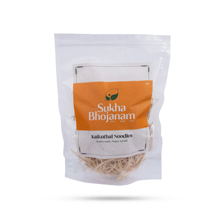 Kaikuthal Noodles - 180 Gms | Sukha Bhojanam / Hand-Pounded / No Maida / Rice Noodles For Healthy Meal Prep