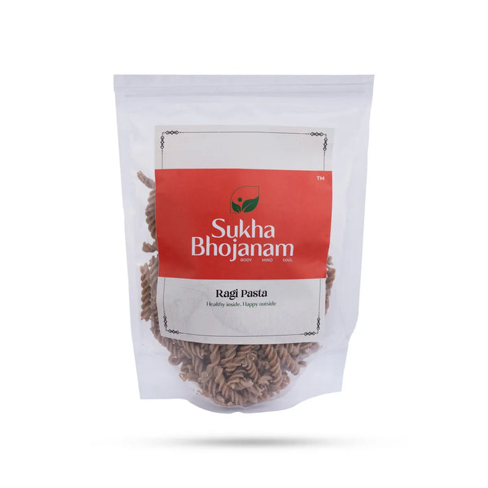 Ragi Pasta - 180 Gms | Sukha Bhojanam / Finger Millet / No Maida / Kezhvaragu Pasta For Healthy Daily Meals